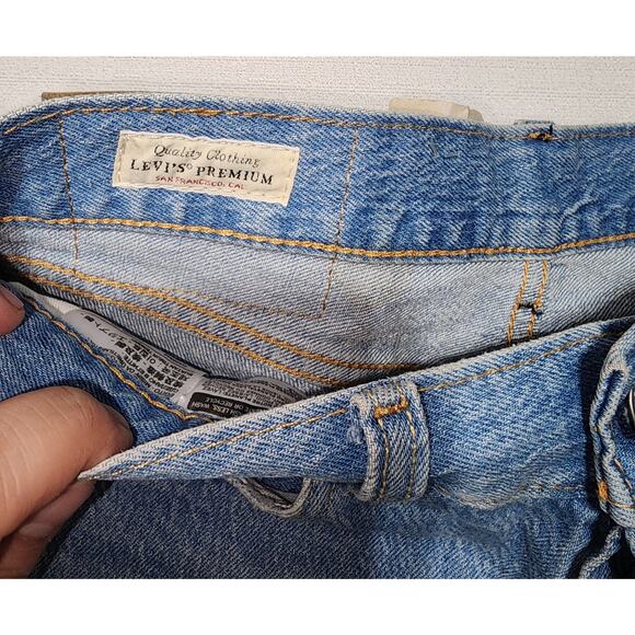 Levi's 501 93 shorts stretch extensible 26'' button-fly - Picture 8 of 8